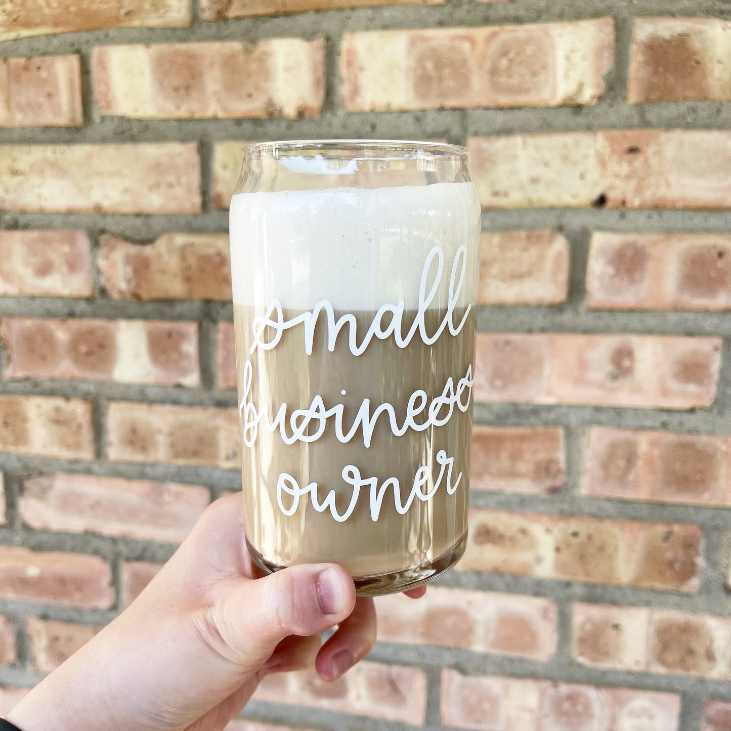 Small Business Glass CUP