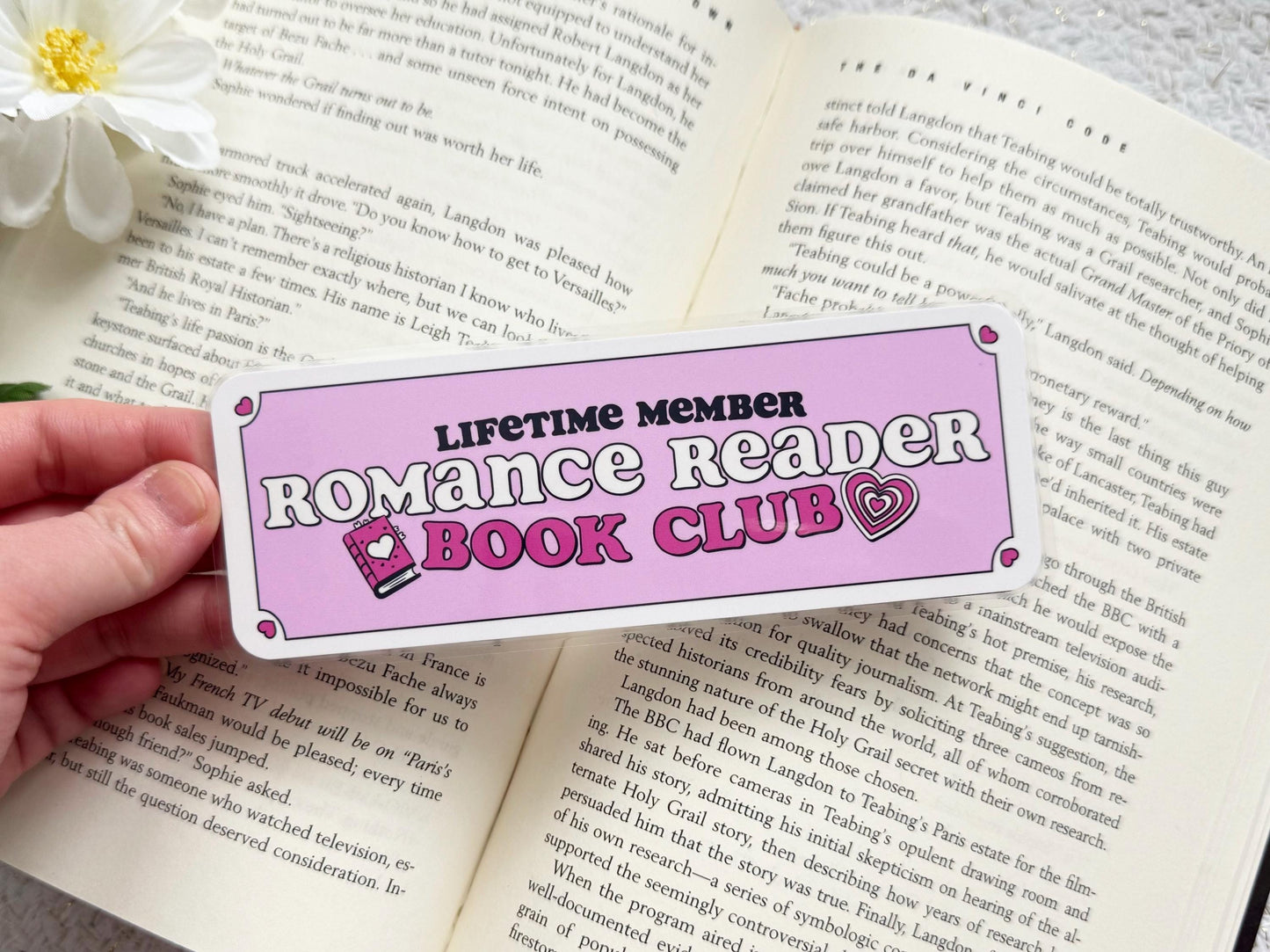 Lifetime Romance Reader Laminated Bookmark