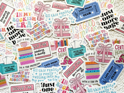 Bookish Vinyl Sticker Bundle Pack