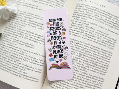 Between These Pages Laminated Bookmark