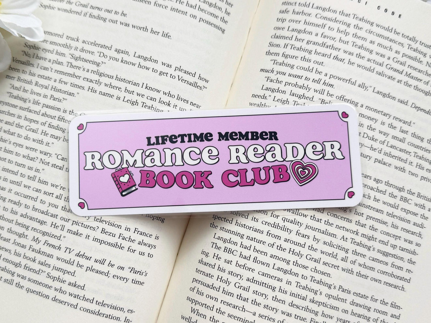 Lifetime Romance Reader Laminated Bookmark