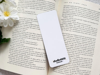 Let's Paint Morally Grey Laminated Bookmark