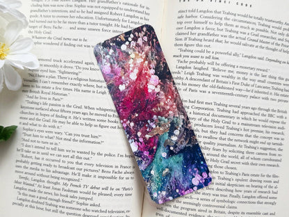 Alcohol Ink Art Laminated Bookmark #1