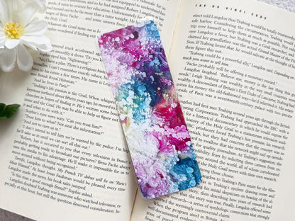 Alcohol Ink Art Laminated Bookmark #2