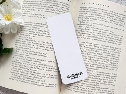 Coffee, Cherries & Bows Laminated Bookmark