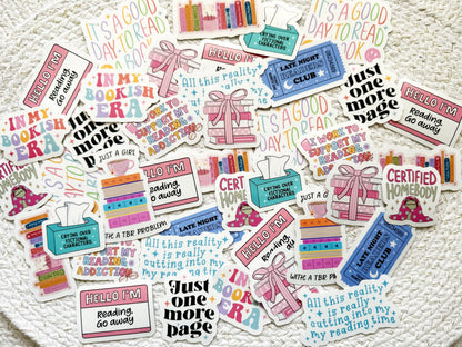 Bookish Vinyl Sticker Bundle Pack