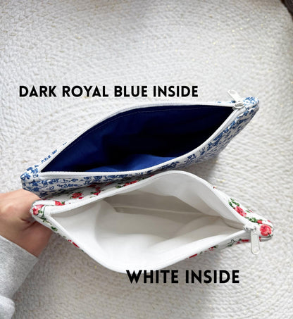 Small Quilted Zipper Pouches