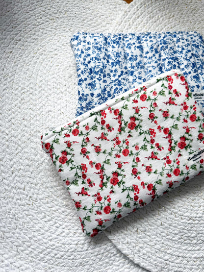 Small Quilted Zipper Pouches